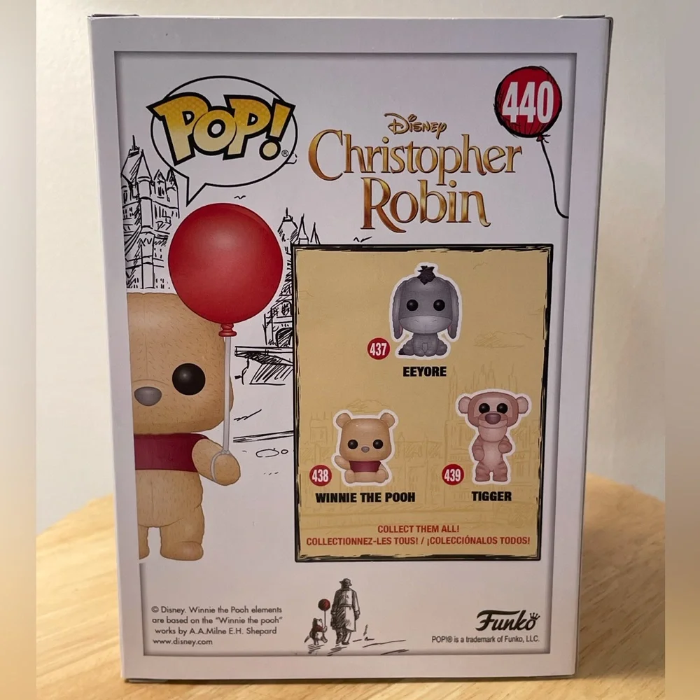Funko Pop Winnie the Pooh with Red Balloon #440